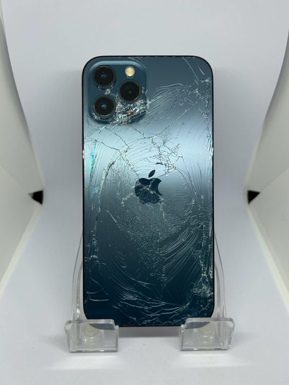 ��SIM�ե꡼ iPhone12ProMax  128GB �ѥ��ե��å��֥롼 �Хåƥ꡼77%