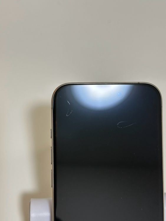 ���Хåƥ꡼87% SIM�ե꡼ iPhone15Pro 128GB �ʥ���������˥���