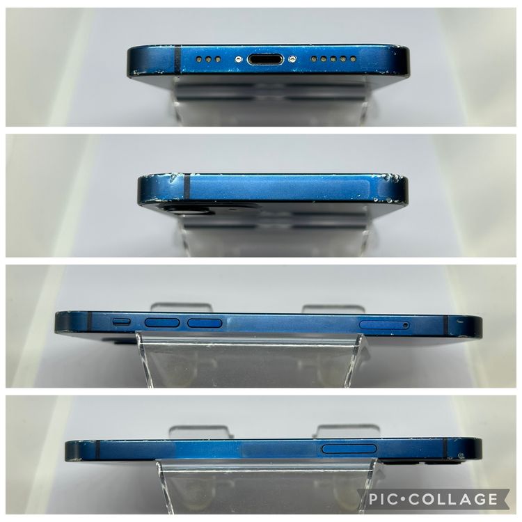 ��SIM�ե꡼ iPhone12  128GB �֥롼 �Хåƥ꡼80%