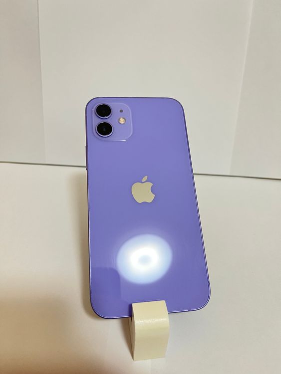 ○ハピネスネットiPhone12 64GB パープル   送料無料