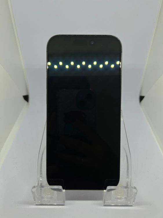 ��SIM�ե꡼ iPhone15Pro  128GB �֥�å������˥��� �Хåƥ꡼85%