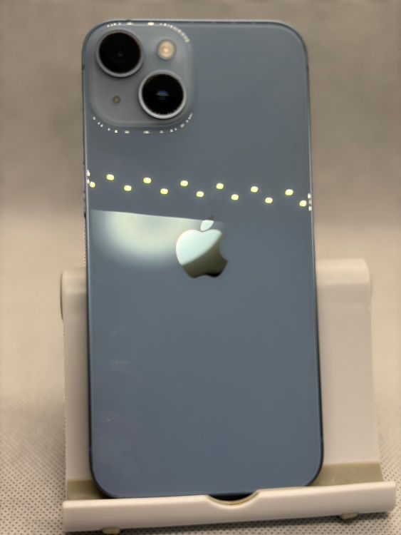 ��Ķ���� SIM�ե꡼ iPhone14 128GB �֥롼 �Хåƥ꡼81%