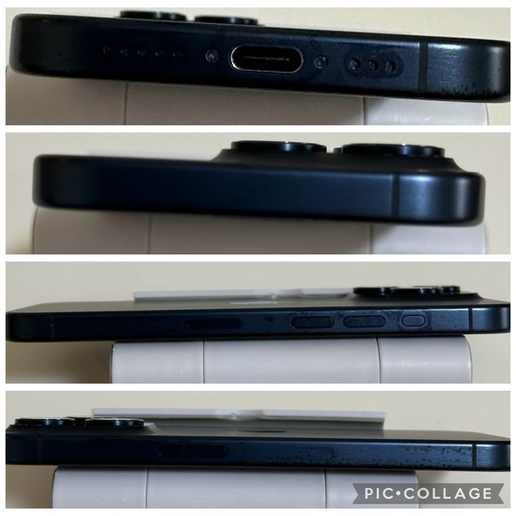 ���Хåƥ꡼85% SIM�ե꡼ iPhone15Pro 256GB �֥롼�����˥���