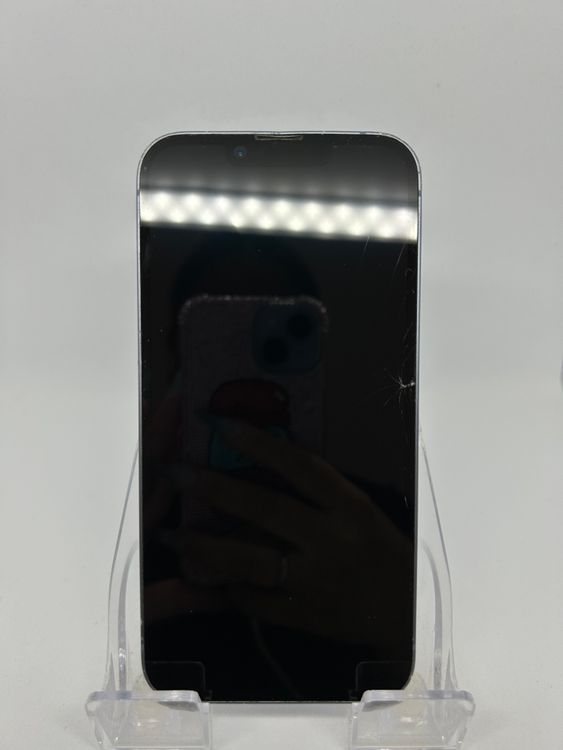 SIM�ե꡼ iPhone14  128GB �֥롼 �Хåƥ꡼71%
