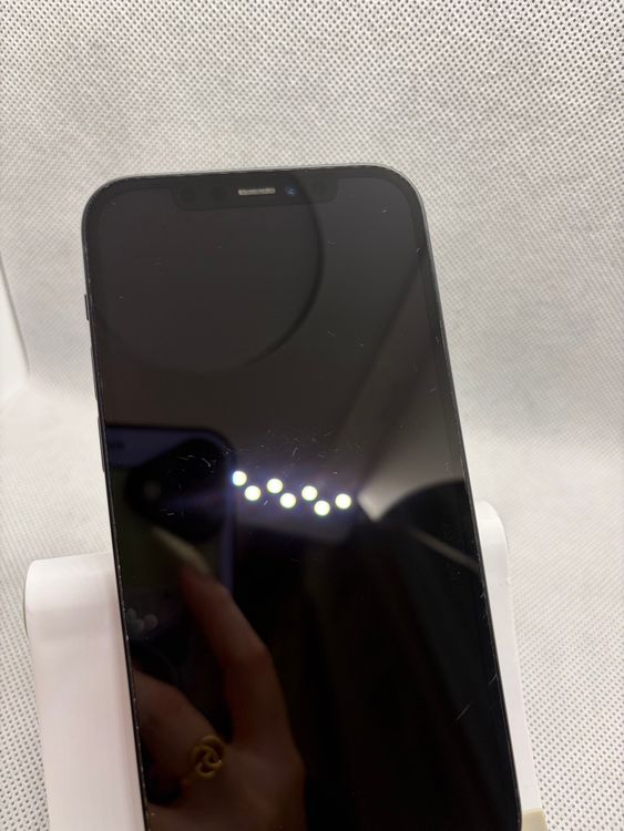 ���ϥԥͥ��ͥå� SIM�ե꡼ iPhone12 128GB �֥�å� �Хåƥ꡼86%