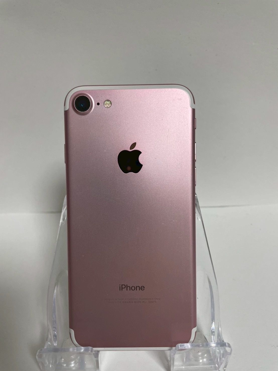 iPhone7 ローズゴールド 128GB SIMフリー 本体 ムスビー｜○ハピネスネット SIMフリー iPhone7 128GB ローズ