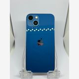 ��SIM�ե꡼ iPhone13  256GB �֥롼 �Хåƥ꡼65%
