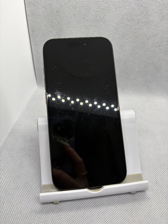 ���ϥԥͥ� SIM�ե꡼ iPhone15Pro 128GB �֥�å������˥��� �Хåƥ꡼89%