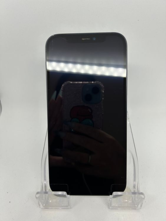 ��SIM�ե꡼ iPhone12  128GB �֥�å� �Хåƥ꡼75%