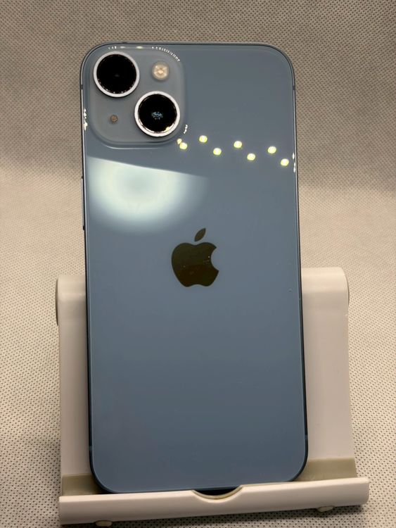 ��SIM�ե꡼ iPhone14 128GB �֥롼 �Хåƥ꡼84%