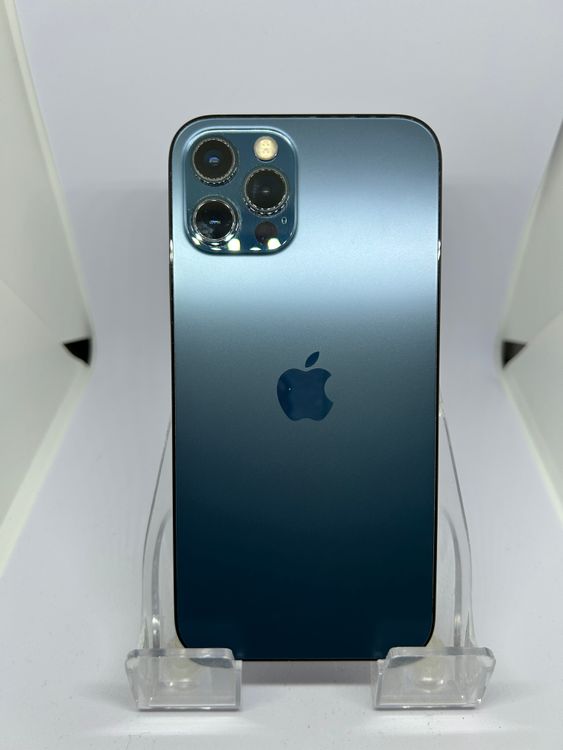 ��SIM�ե꡼ iPhone12Pro  128GB �ѥ��ե��å��֥롼 �Хåƥ꡼74%