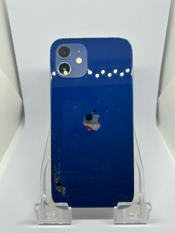��SIM�ե꡼ iPhone12  64GB �֥롼 �Хåƥ꡼78%
