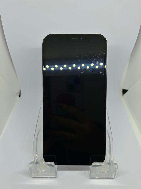 ��SIM�ե꡼ iPhone12  128GB �֥�å� �Хåƥ꡼75%