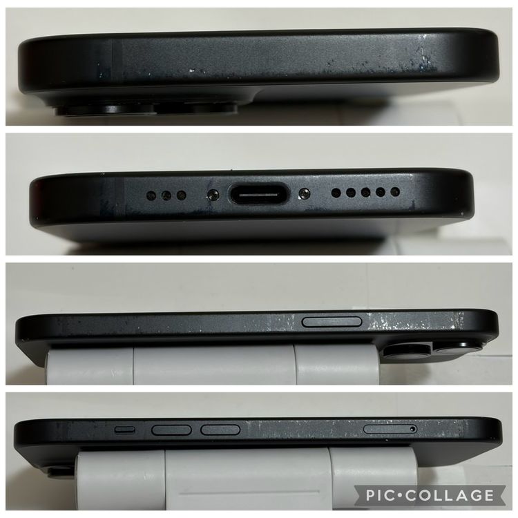 ���Хåƥ꡼84% SIM�ե꡼ iPhone15 128GB �֥�å�