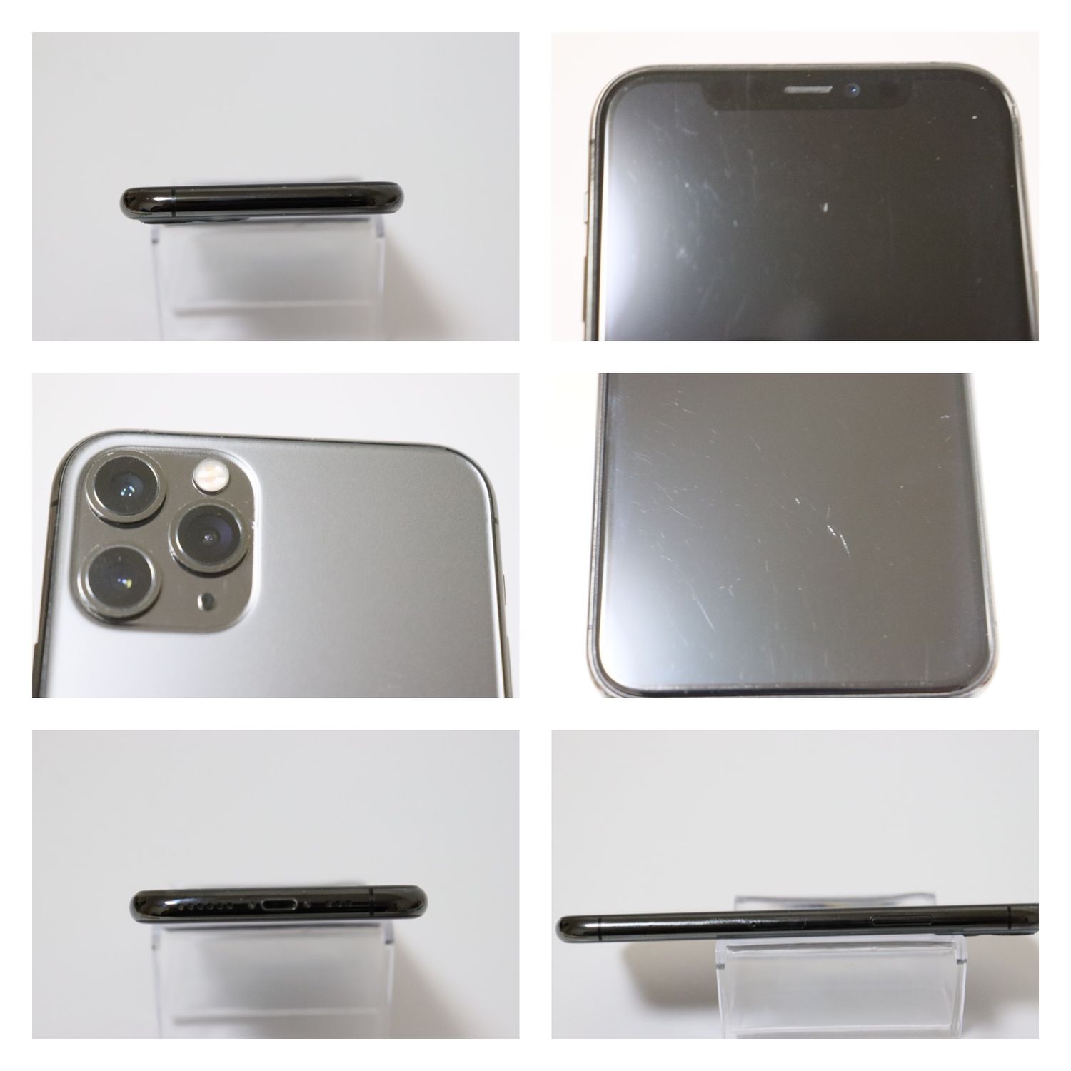 SIMフリー iPhone11Pro 256GBスペースグレイ 新品バッテリ－ 美品】iPhone11Pro スペースグレイ 256GB シムフリー 新品
