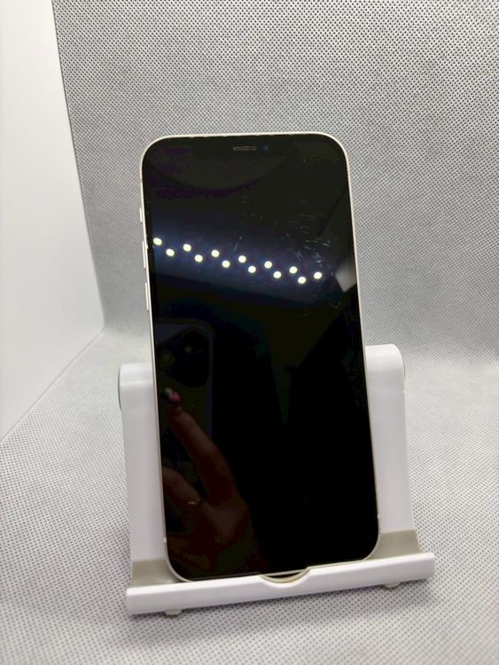 ���ϥԥͥ��ͥå� SIM�ե꡼ iPhone12 128GB �ۥ磻�� �Хåƥ꡼83%