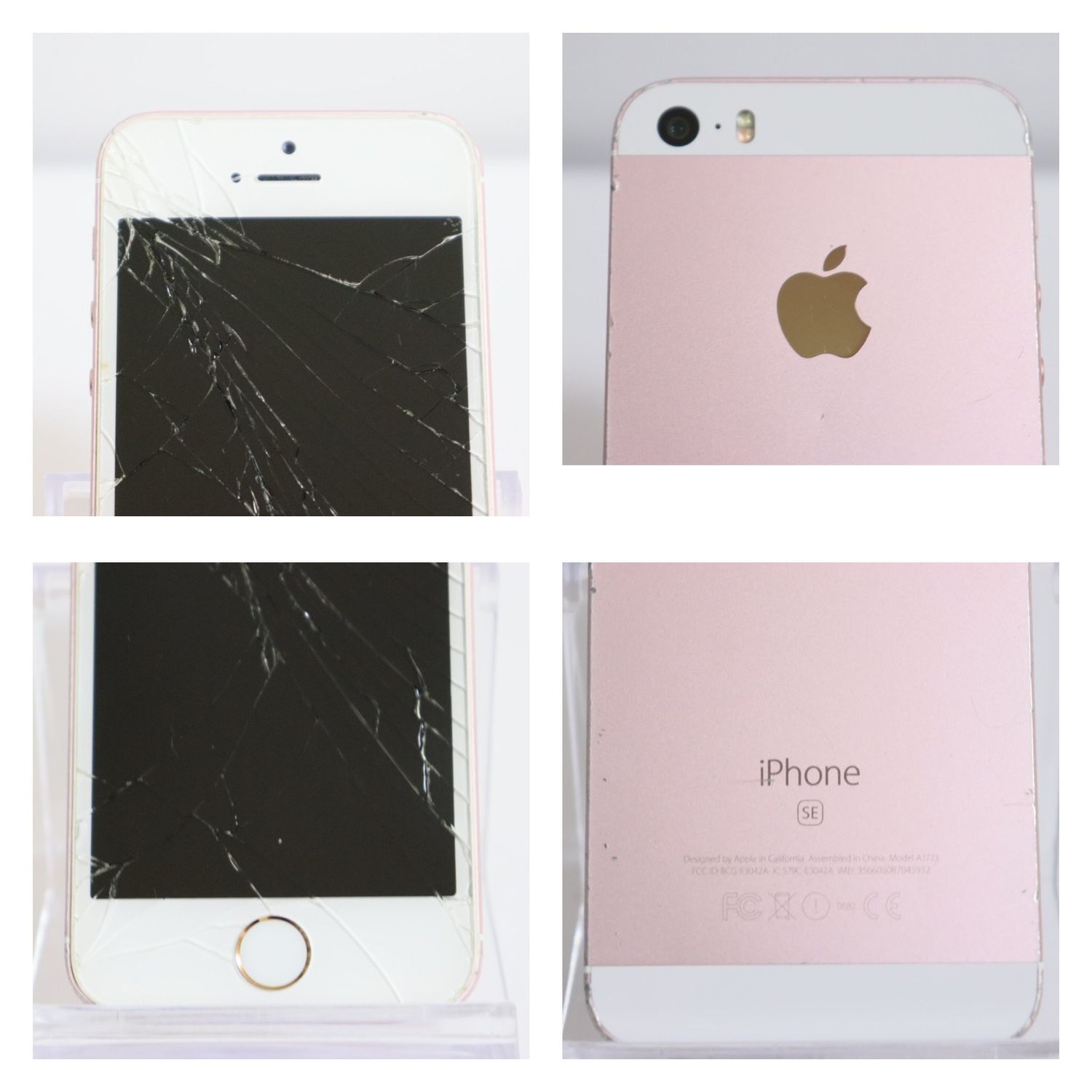 iPhone SE ローズゴールド SIMフリー バッテリー100% 11 iPhoneSE 第一世代 ローズゴールド 64GB シムフリー 新品