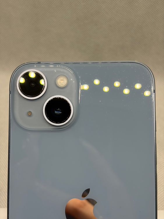 ���ϥԥͥ��ͥå� SIM�ե꡼ iPhone14 128GB �֥롼 �Хåƥ꡼81%