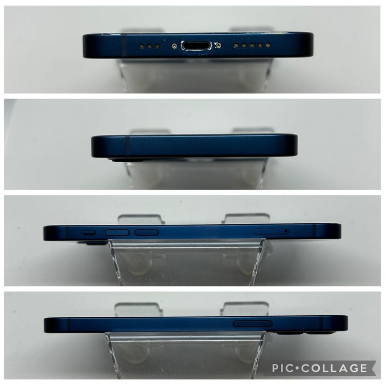 ���ϥԥͥ��ͥå� SIM�ե꡼ iPhone12  64GB �֥롼 �Хåƥ꡼84%