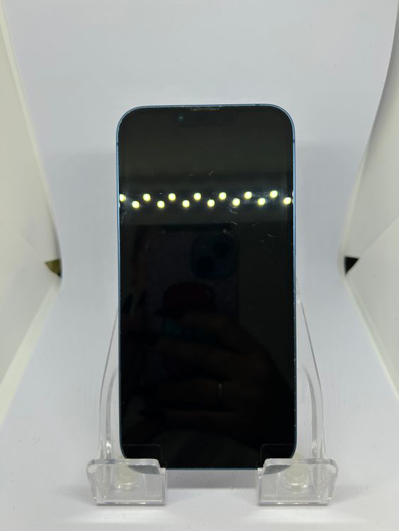 ��SIM�ե꡼ iPhone13  128GB �֥롼 �Хåƥ꡼73%