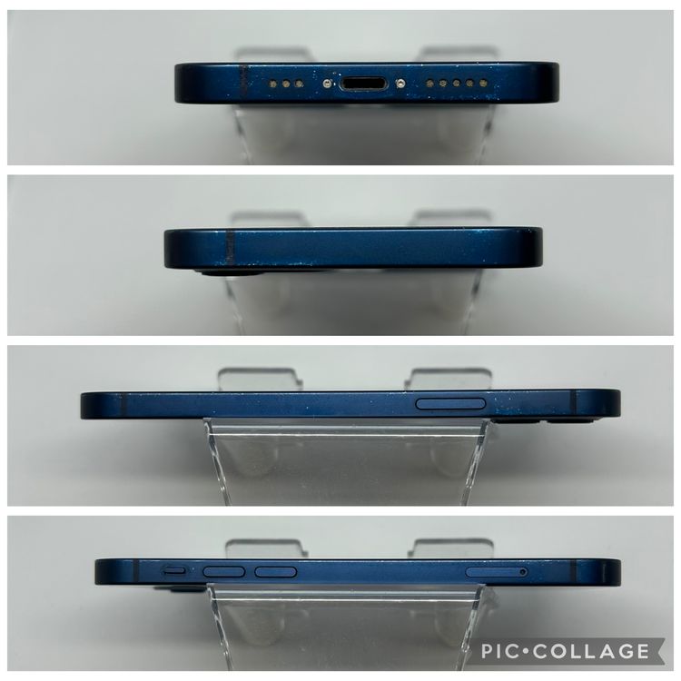 ���ϥԥͥ��ͥå� SIM�ե꡼ iPhone12  64GB �֥롼 �Хåƥ꡼77%