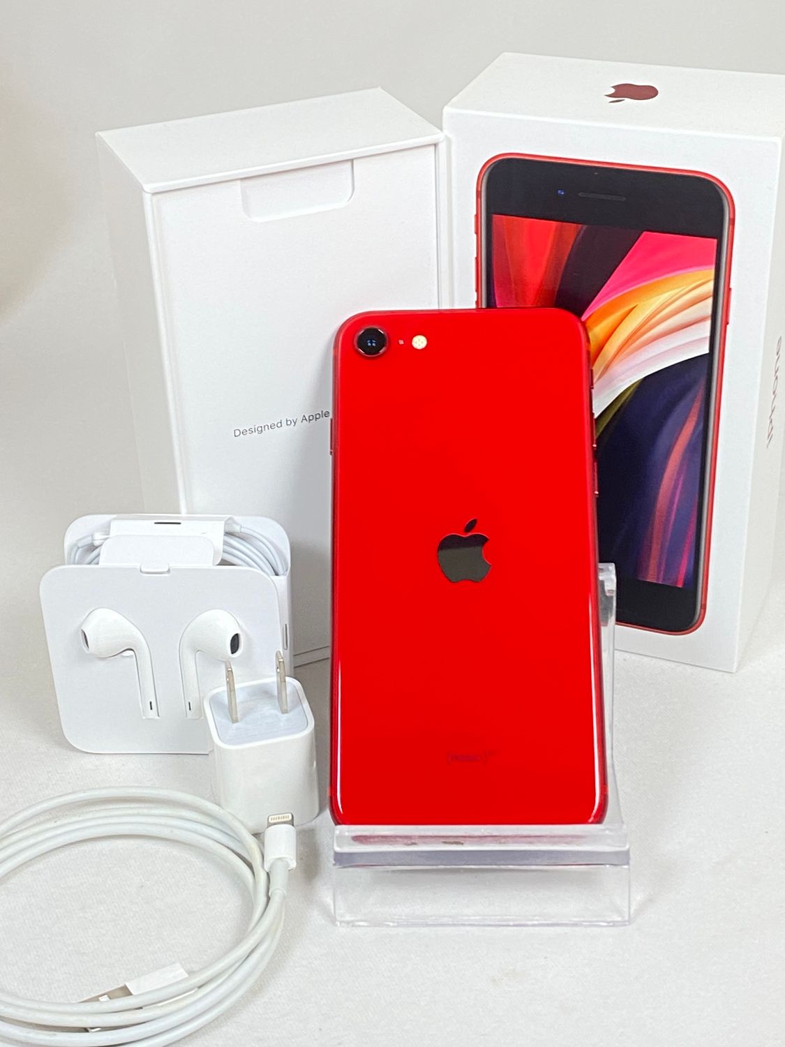 iPhoneSE2 レッド 128GB SIMフリー 大容量バッテリー 送料無料 大容量バッテリー】iPhone SE2 128GB SIMフリー レッド
