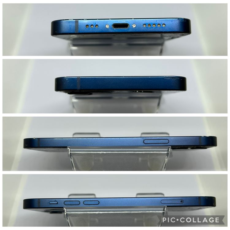 ��SIM�ե꡼ iPhone12  64GB �֥롼 �Хåƥ꡼73%