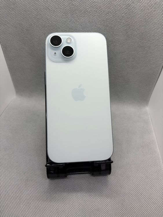 ���ϥԥͥ��ͥå� SIM�ե꡼ iPhone15 128GB �֥롼 �Хåƥ꡼84%