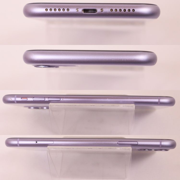 iPhone11 128GB パープル SIMフリー 本体 バッテリー82% ムスビー｜〇ハピネスネット SIMフリー iPhone11 128GB パープル