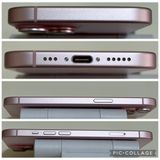 ���Хåƥ꡼100% SIM�ե꡼ iPhone15 128GB �ԥ�