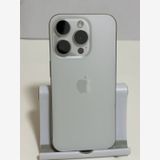 ���Хåƥ꡼92% SIM�ե꡼ iPhone15Pro 128GB �ۥ磻�ȥ����˥���