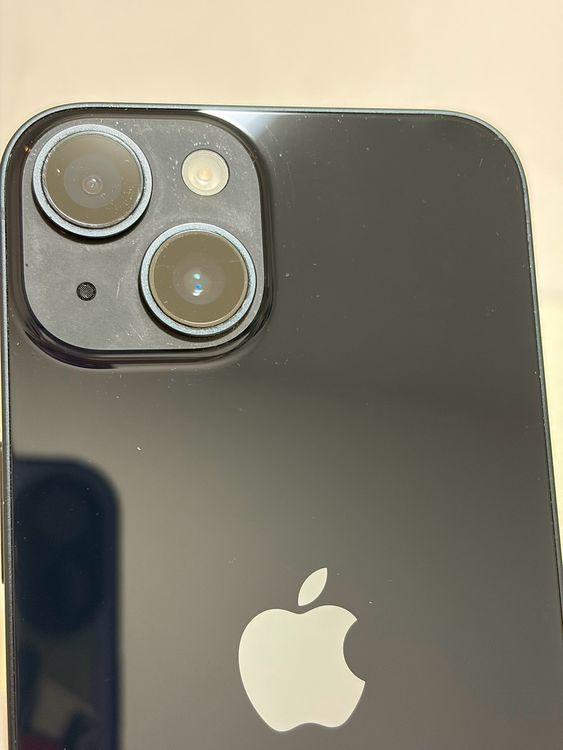 ���Хåƥ꡼87% SIM�ե꡼ iPhone14 128GB �ߥåɥʥ���