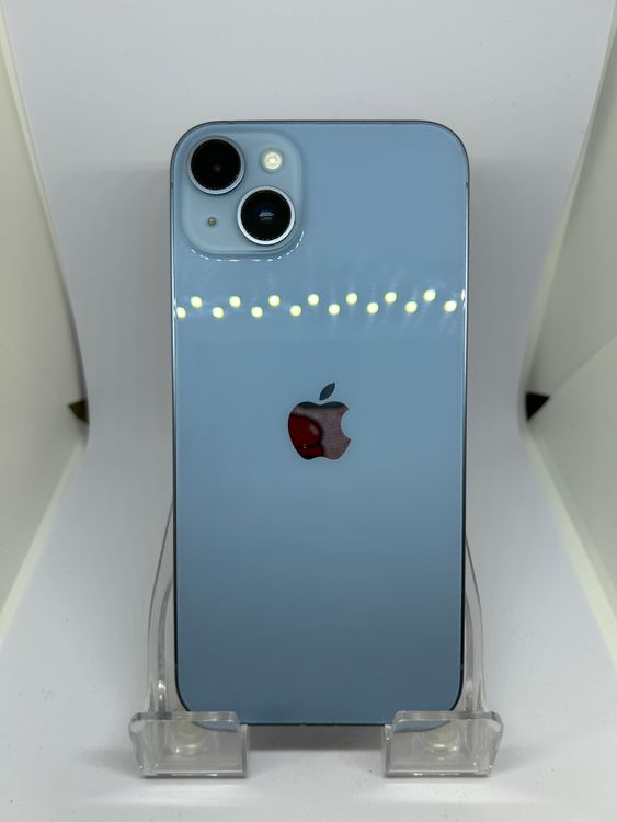 ��SIM�ե꡼ iPhone14Plus  128GB �֥롼 �Хåƥ꡼73%