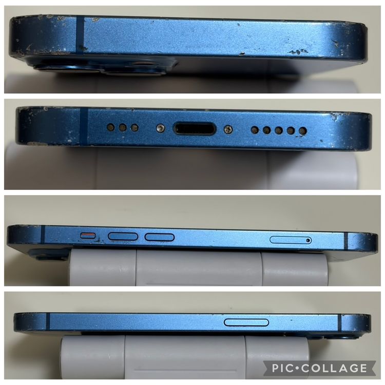 ���Хåƥ꡼86% SIM�ե꡼ iPhone13 128GB �֥롼