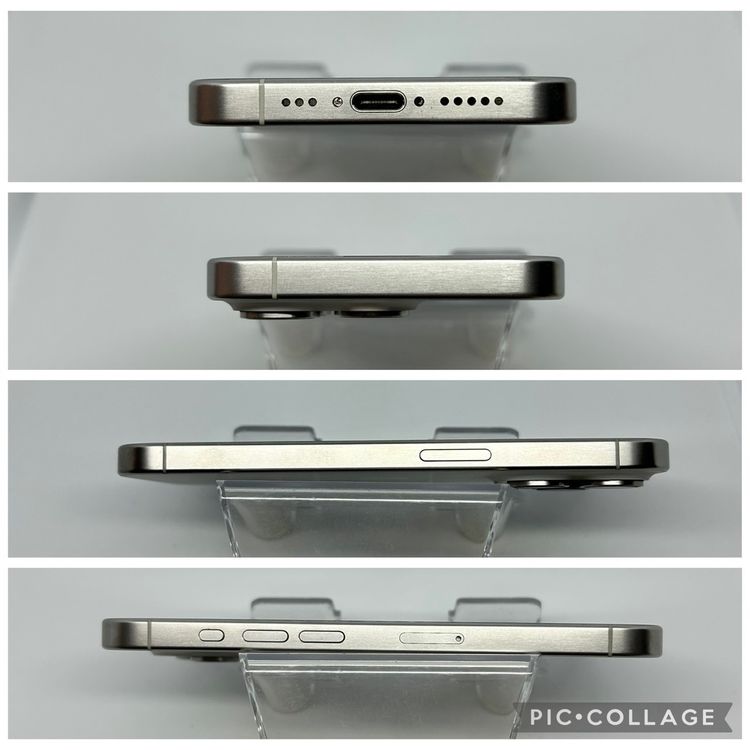 SIM�ե꡼ iPhone15Pro  128GB �ۥ磻�ȥ����˥��� �Хåƥ꡼81%