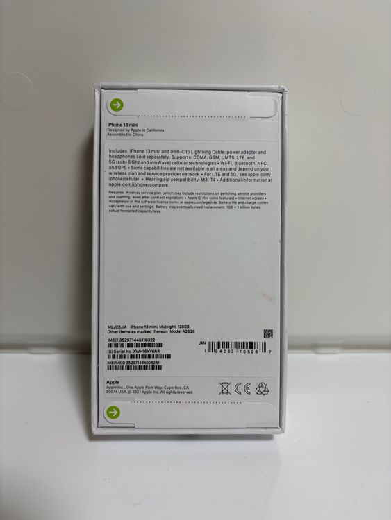 ϥԥͥͥå ̤ SIMե꡼ iPhone13mini 128GB ߥåɥʥȡ