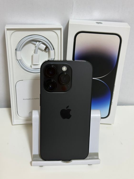 ��Ķ���� �Хåƥ꡼100% SIM�ե꡼ iPhone14Pro 256GB ���ڡ����֥�å�