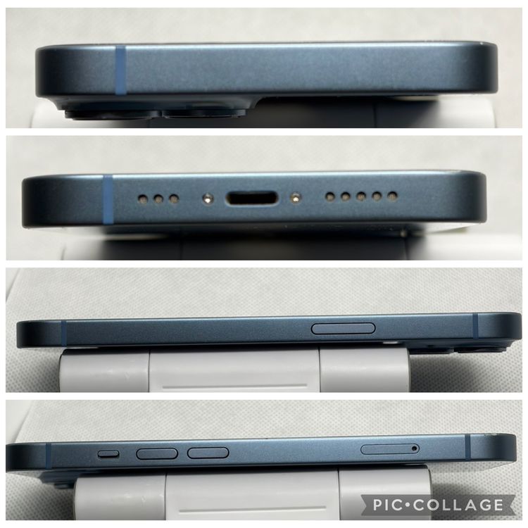 ���Хåƥ꡼84% SIM�ե꡼ iPhone14 128GB �֥롼