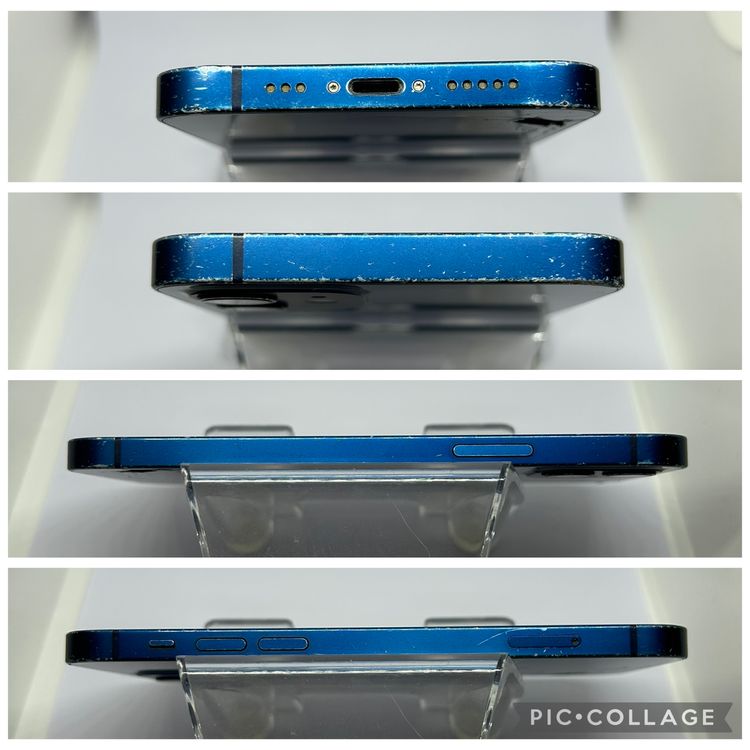 ��SIM�ե꡼ iPhone12  64GB �֥롼 �Хåƥ꡼78%