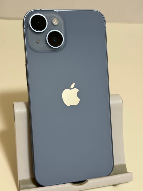 ������ �Хåƥ꡼84% SIM�ե꡼ iPhone14 128GB �֥롼