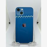 ��SIM�ե꡼ iPhone13  256GB �֥롼 �Хåƥ꡼74%