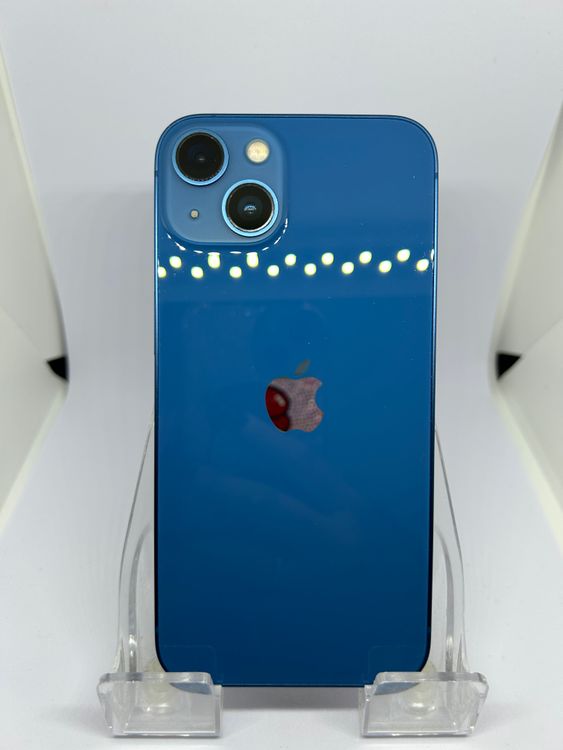 ��SIM�ե꡼ iPhone13  256GB �֥롼 �Хåƥ꡼74%