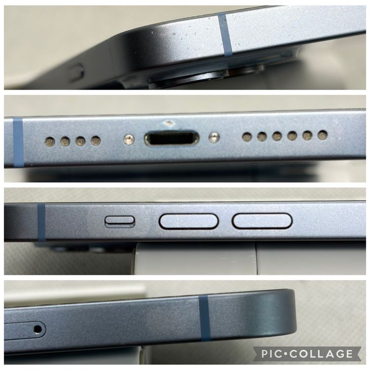 ���Хåƥ꡼85% SIM�ե꡼ iPhone14Plus 256GB �֥롼