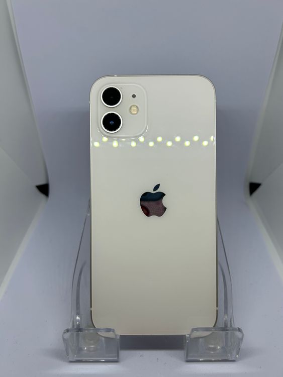 ��SIM�ե꡼ iPhone12  128GB �ۥ磻�� �Хåƥ꡼77%