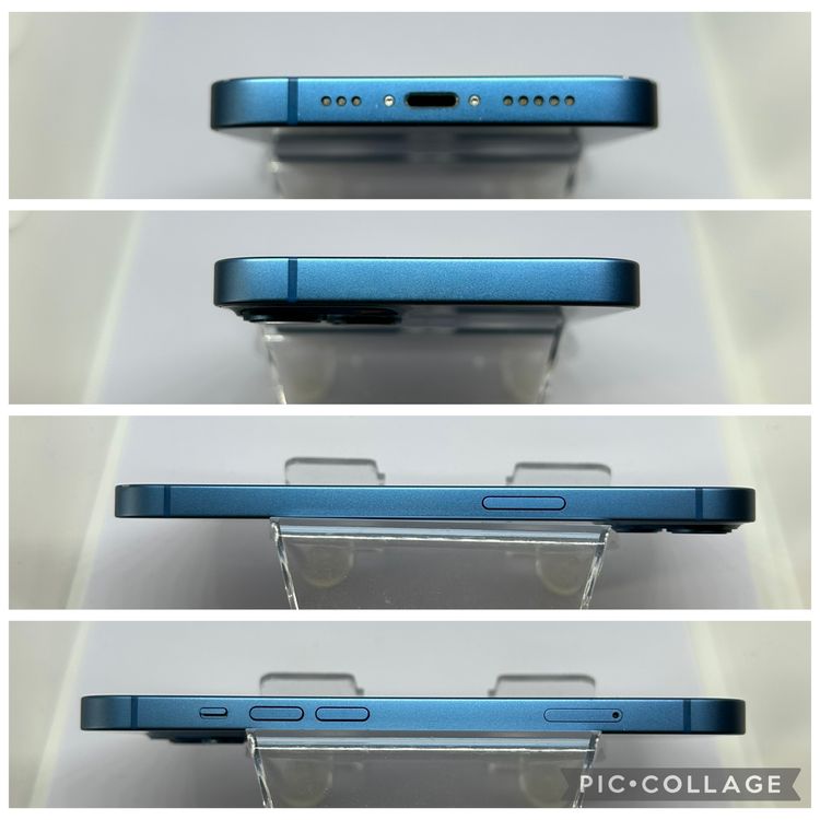 ��SIM�ե꡼ iPhone13  256GB �֥롼 �Хåƥ꡼77%