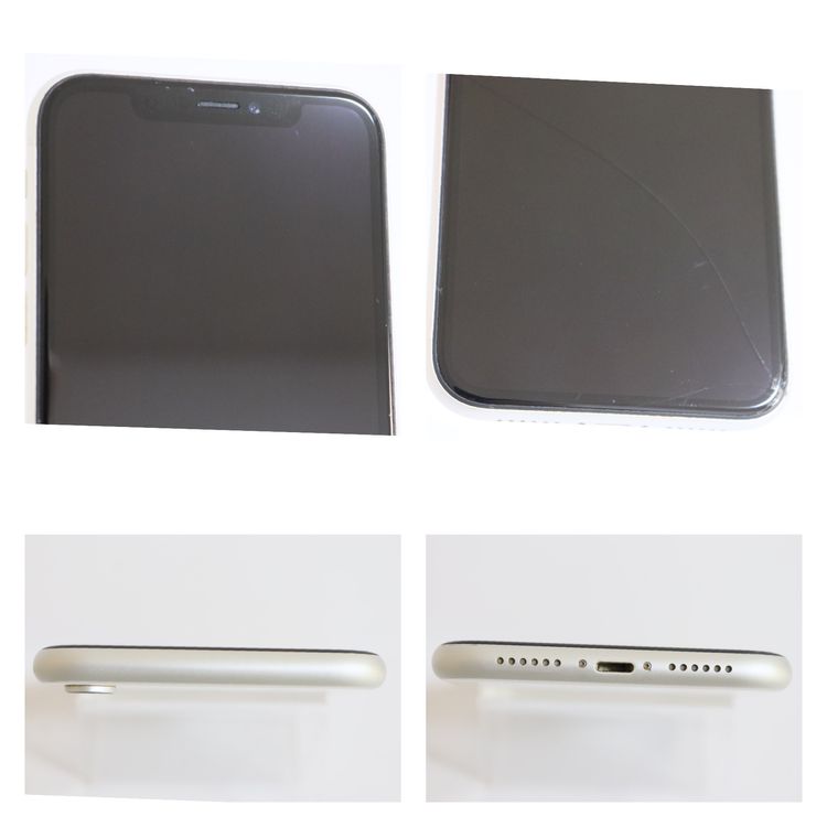 Apple iPhone XR ホワイト64GBイヤホン、箱付き