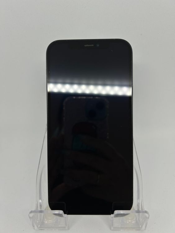 ��SIM�ե꡼ iPhone12  64GB �֥�å� �Хåƥ꡼77%