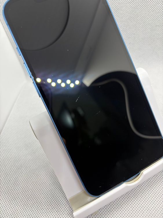 ���ϥԥͥ��ͥå� SIM�ե꡼ iPhone13 128GB �֥롼 �Хåƥ꡼87%