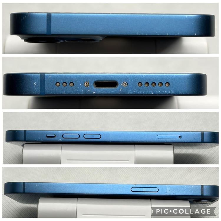 ��SIM�ե꡼ iPhone13 128GB �֥롼 �Хåƥ꡼80%
