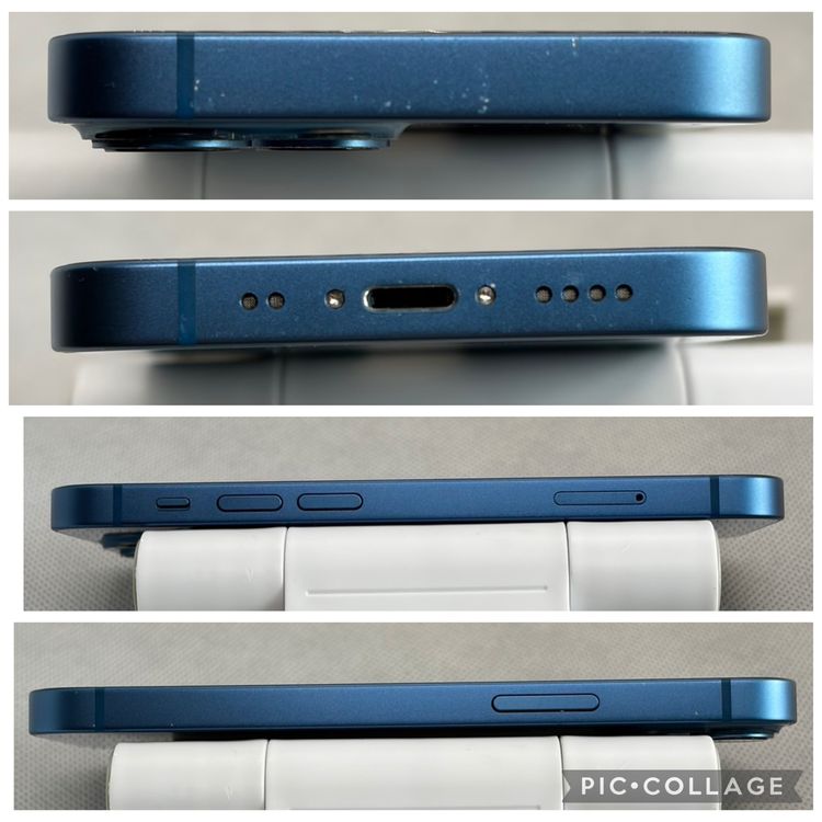 ���Хåƥ꡼100% SIM�ե꡼ iPhone13mini 128GB �֥롼